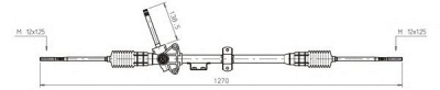 GENERAL RICAMBI rv4017 -  Рулевой механизм